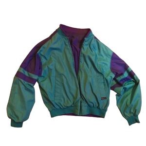 Members only reversible bomber